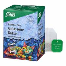Abbildung: Krafttier Tee Gelassene Katze Bio Salus Filterbeutel Filterbeutel, 15 St PZN 19351096