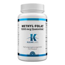 Abbildung: Methyl Folat 1000 µg Klean Labs Tabletten 60 St, Tabletten PZN 19358572 