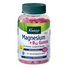 Abbildung: Kneipp Magnesium + B12 Gummi Himbeer 60 St PZN 19381789 