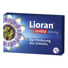 Abbildung: Lioran centra 450 mg Filmtabletten 50 St, Filmtabletten PZN 19395797 