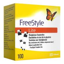 Freestyle Lite Teststreifen ohne Codieren 100 St