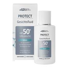 Abbildung: Medipharma cosmetics Protect Gesichtsfluid LSF 50 + Creme, 50 ml PZN 19629143