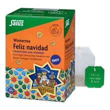 Abbildung: Salus Feliz navidad Bio Filterbeutel 15 St, Filterbeutel PZN 19659836 