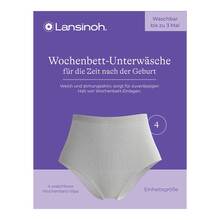 Abbildung: Lansinoh Wochenbett-Unterwäsche 4 St PZN 19679336 