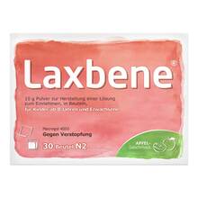 Abbildung: Laxbene 10 g Pulver zur Her.e.Lösung zum Einnehmen Pulver zur Herstellung einer Lösung zum Einnehmen, 30X10 g PZN 19679589