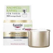 Abbildung: Eucerin Anti-Age Hyaluron-Filler + Elasticity Nachtcreme Creme, 50 ml PZN 19708440