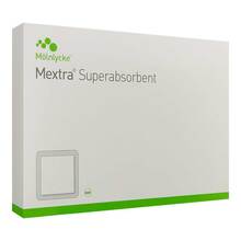 Mextra Superabsorbent Verband 12,5x12,5 cm 10 St