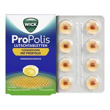 Abbildung: WICK Propolis Lutschtabletten 16 St, Lutschtabletten PZN 19744329 