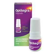 Abbildung: Optilegra 1 mg / ml Augentropfen Lösung 5 ml, Augentropfen PZN 19759331 
