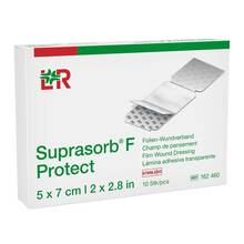 Suprasorb F Protect Folien-Wundverband 5x7 cm ste. 10 St