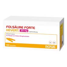 Fols&auml;ure Forte Hevert 20 mg Injektionsl&ouml;sung Ampulle  100x2 ml