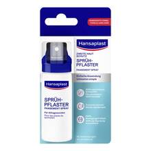 Abbildung: Hansaplast Zweite Haut Schutz Sprüh-Pflaster 40 ml, Sprühflasche PZN 19840205 