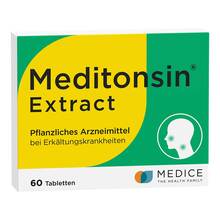 Meditonsin Extract pflanzliche Erk&auml;ltungstabletten 60 St