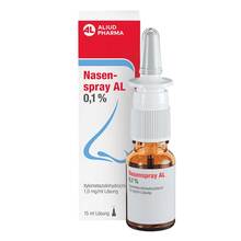 Abbildung: Nasenspray AL 0,1% 15 ml, Lösung PZN 19960352 