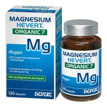 Abbildung: Magnesium Hevert Organic 7 Kapseln 120 St, Kapseln PZN 20049008 