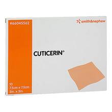 Cuticerin 7,5x7,5 cm Gaze mit Salbenbeschichtung 50 St