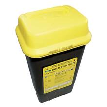 Abbildung: Sharpsafe Abwurfbehälter 7 l large mit Dual prot.pro 1 St PZN 20053808 
