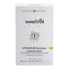 Abbildung: Swissovit Vitamin B Komplex Stoffwechsel-Booster Kapseln 30 St, Kapseln PZN 20082721 