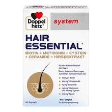 Abbildung: Doppelherz Hair Essential system Kapseln 60 St, Kapseln PZN 20087730 