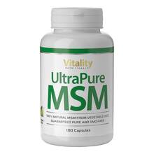 Abbildung: Ultrapure MSM 2000 mg vegan Kapseln 180 St, Kapseln PZN 20102257 