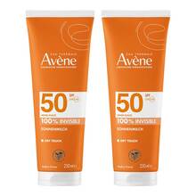 Abbildung: Avene Promopack Duo Sonnenmilch SPF 50 2X250 ml, Milch PZN 20131885 