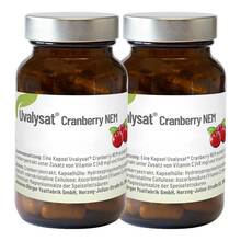 Abbildung: Uvalysat Cranberry NEM Kapseln 2X60 St, Kapseln PZN 20184982 