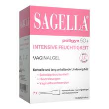 Abbildung: Sagella poligyn 50 + intensive Feuchtigkeit Gel 7 St, Gel PZN 20214157 