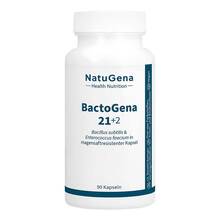 Abbildung: Bactogena 21 + 2 Bakterienkulturen vegan Kapseln 90 St, Kapseln PZN 20284347 