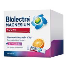 Abbildung: Biolectra Magnesium 400 mg Nerven & Muskeln Vital 100 St, Pellets PZN 20300000 