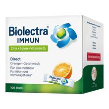 Abbildung: Biolectra Immun Direct Sticks 100 St, Granulat PZN 20300017 
