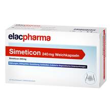 Abbildung: Elacpharma Simeticon 240 mg Weichkapseln 30 St, Weichkapseln PZN 20510878 