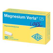 Magnesium Verla 125 Caps 30 St