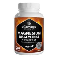 Abbildung: Magnesium Bisglycinat + Vitamin B6 Kapseln 240 St, Kapseln PZN 20546741 