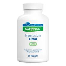 Abbildung: Magnesium Diasporal Citrat pure Kapseln 90 St, Kapseln PZN 20581097 