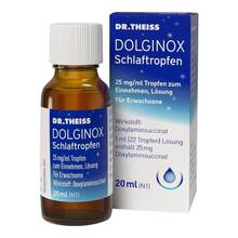 Abbildung: Dr. Theiss Dolginox Schlaftropfen 20 ml, Tropfen zum Einnehmen PZN 20612099 