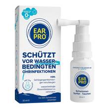 Abbildung: Ear Pro Ohrenspray Schutz Schwimmen Tauchen Surfen 20 ml, Spray PZN 20652590 