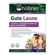 Abbildung: Hübner Gute Laune Tabletten 30 St, Tabletten PZN 20768565 