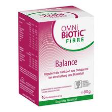 Abbildung: Omni Biotic Fibre Balance Pulver Sticks 16X5 g, Pulver PZN 20780106 