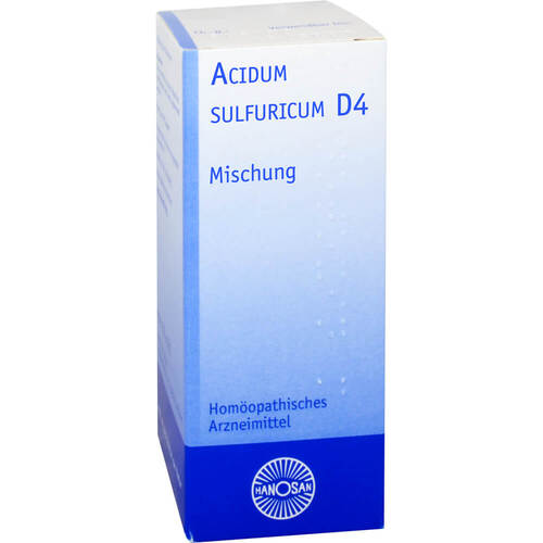 Acidum sulfuricum D 4 Dilution - 1