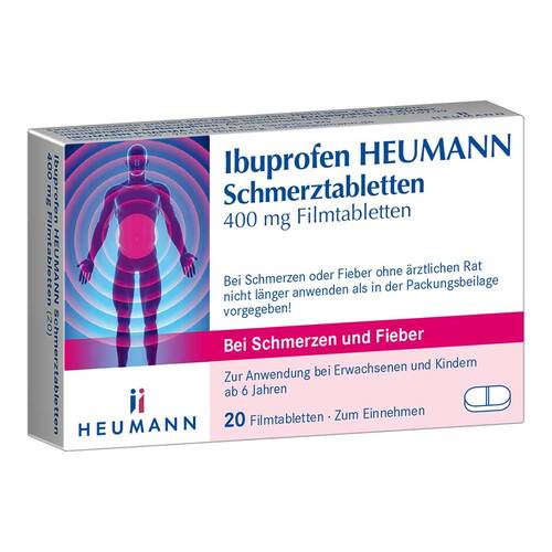 Ibuprofen HEUMANN Schmerztabletten 400 mg - 1