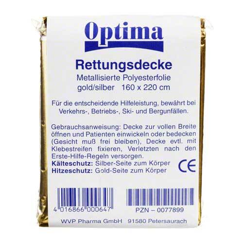 Rettungsdecke Optima 160x210 - 1