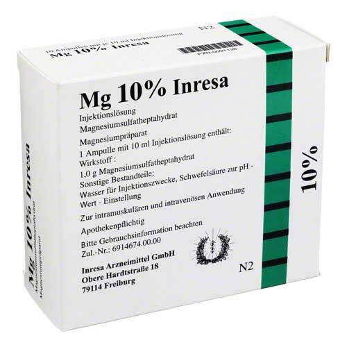 MG 10% Inresa Injektionsl&ouml;sung - 1