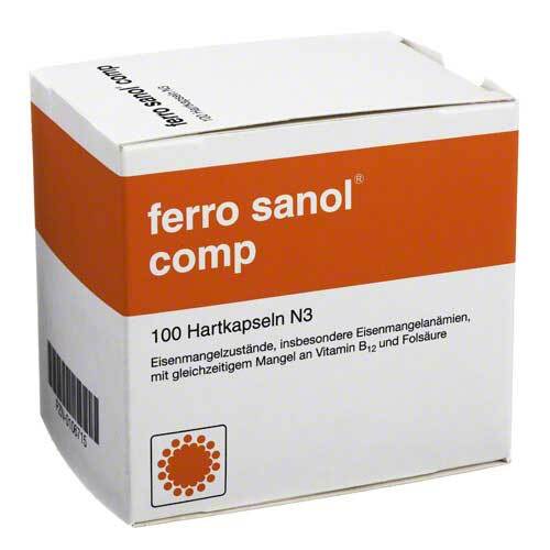 ferro sanol® comp. Hartkapseln mit magensaftresistent &uuml;berzogene Pellets - 1