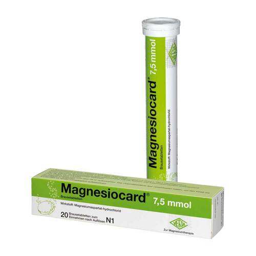 Magnesiocard 7,5 mmol Brausetabletten - 1