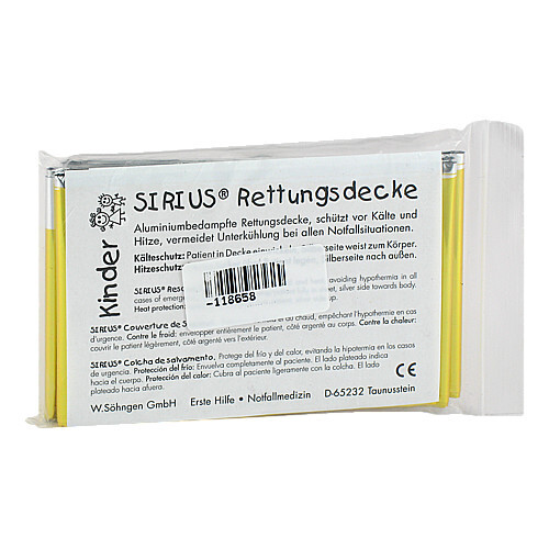 Sirius Kind.Rettungsdecke 16 - 1