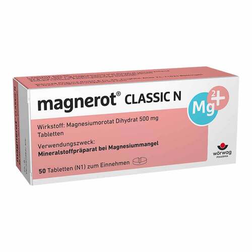 magnerot® CLASSIC N Magnesium Tabletten - 1