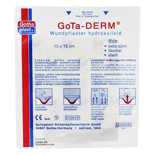 Gotha Derm Hydrokoll. Pflaster 15 - 1