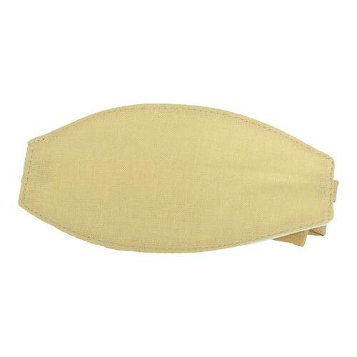 Augenbinde oval mit Bindeband sandfarben - 1