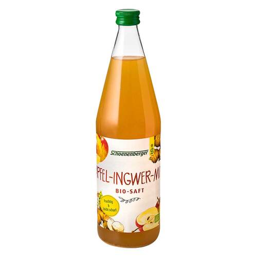 Apfel-Ingwer-Mix Bio-Saft Schoenenberger - 1