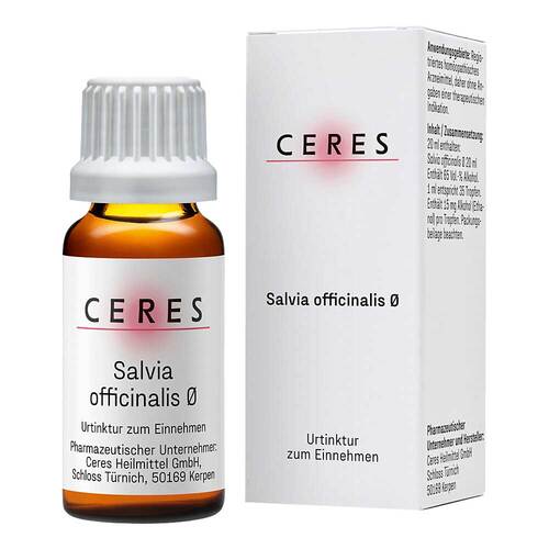 CERES Salvia officinalis Urtinktur - 1